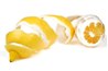Dried or fresh lemon peel repels cats and dogs.