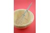 Whipping the soap ingredients ensures a smooth blend.