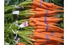 Carrots contain prebiotic properties and beta-carotene.