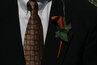 Suit with tie