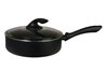 Place the skillet in the oven to warm the metal.