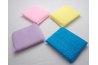 The mesh on a nylon mesh scrubber adds a bit of stain-removing power.