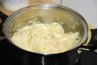 Sauerkraut is a delicious cabbage dish commonly eaten with pork.