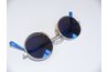 Small sunglasses are not suitable for a person with a large head.