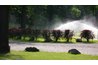 Lawn sprinkler systems are powered by water transfer pumps.