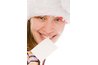 At-home whitening strips remove stains from teeth.