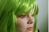 An old wig could make great hair for your Pinata person.