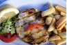 Swordfish can be served as a leaner meat substitute.