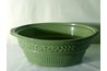 A piece of stoneware crockery