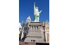 The replica Statue of Liberty outside the New York-New York Hotel & Casino is difficult to miss along the Las Vegas Strip.