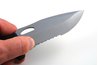 Use a serrated knife.
