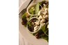 Salad with crumbled Gorgonzola