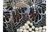 Beaded lace adds a beautiful, delicate touch.