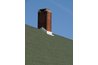 Flashings, vent, ridge cap, chimney.