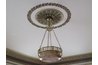 Make the ceiling a focal point in the kitchen.