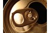 Remove the top of an aluminum can