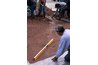 Installation costs for laying a cement floor can be quite expensive.