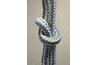 Tie the ends and cut the excess cord.