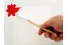 Gesso is used to prime canvases and other surfaces for painting.