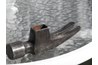 The hardness of the hammer's head is important.