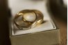 If these rings travel in the same box, they will likely scratch one another.