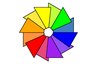 Opposite colors such as green and red are complementary, but can be shocking in an outfit.