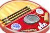 Brushes and inks used for Chinese calligraphy are the same used in Chinese painting.