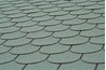 Decorative shingle pattern.