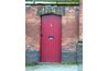 A red door makes people notice your home and invites them in.
