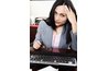 Stress is one of the causes of dark under-eye wrinkles.