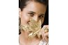If you are using large leaves, you will need less of them on your headband.