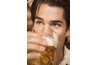 Man drinking a beer