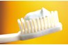 White toothpaste is effective for many clothing stains.