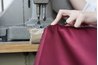 The sewing machine is your best friend when it comes to "serging."