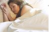 Woman sleeping in bed