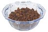 Glass bowls are ideal for plumping raisins in the microwave.