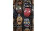 Hahoe masks are twisted forms of human faces.