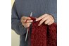 Knitting a project with large needles