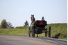 An Amish citizen traveling near Lancaster.