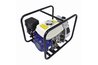Never operate a gas-powered generator in an enclosed area