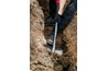 Make sure to dig through the surface mud to get to clay.