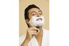 Shave the hair on your neck, stopping about two inches behind the tip of your chin.