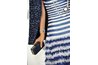 Chanel runways frequently feature navy blue dresses with pearl accessories.