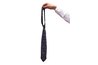 Wear a conservative black tie with your tuxedo.