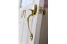 You need hardware for the upper and lower doors.