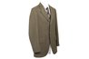 A blazer that features a herringbone pattern is a versatile wardrobe staple.