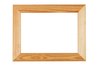 A deckle mold is a simple wooden frame.
