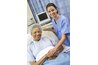 nurse and patient