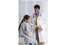 Man with doctor