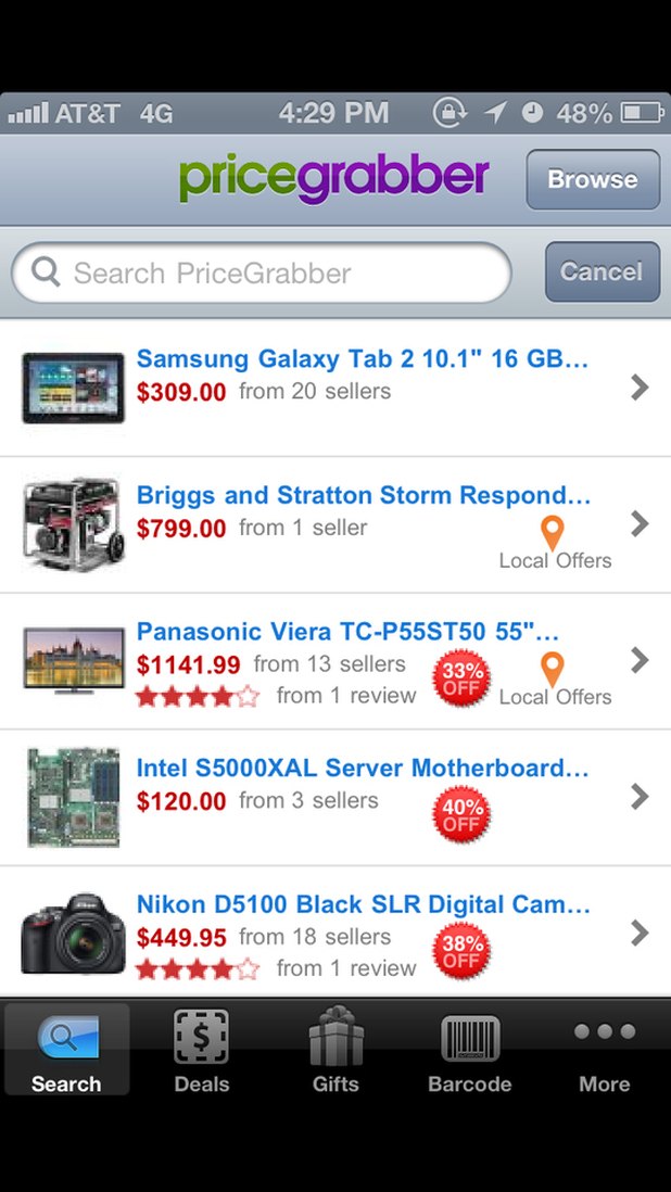 Encuentra todos los regalos que se encuentren a tu medida con PriceGrabber.